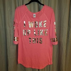 VS PINK SLEEP SHIRT 💗 SMALL